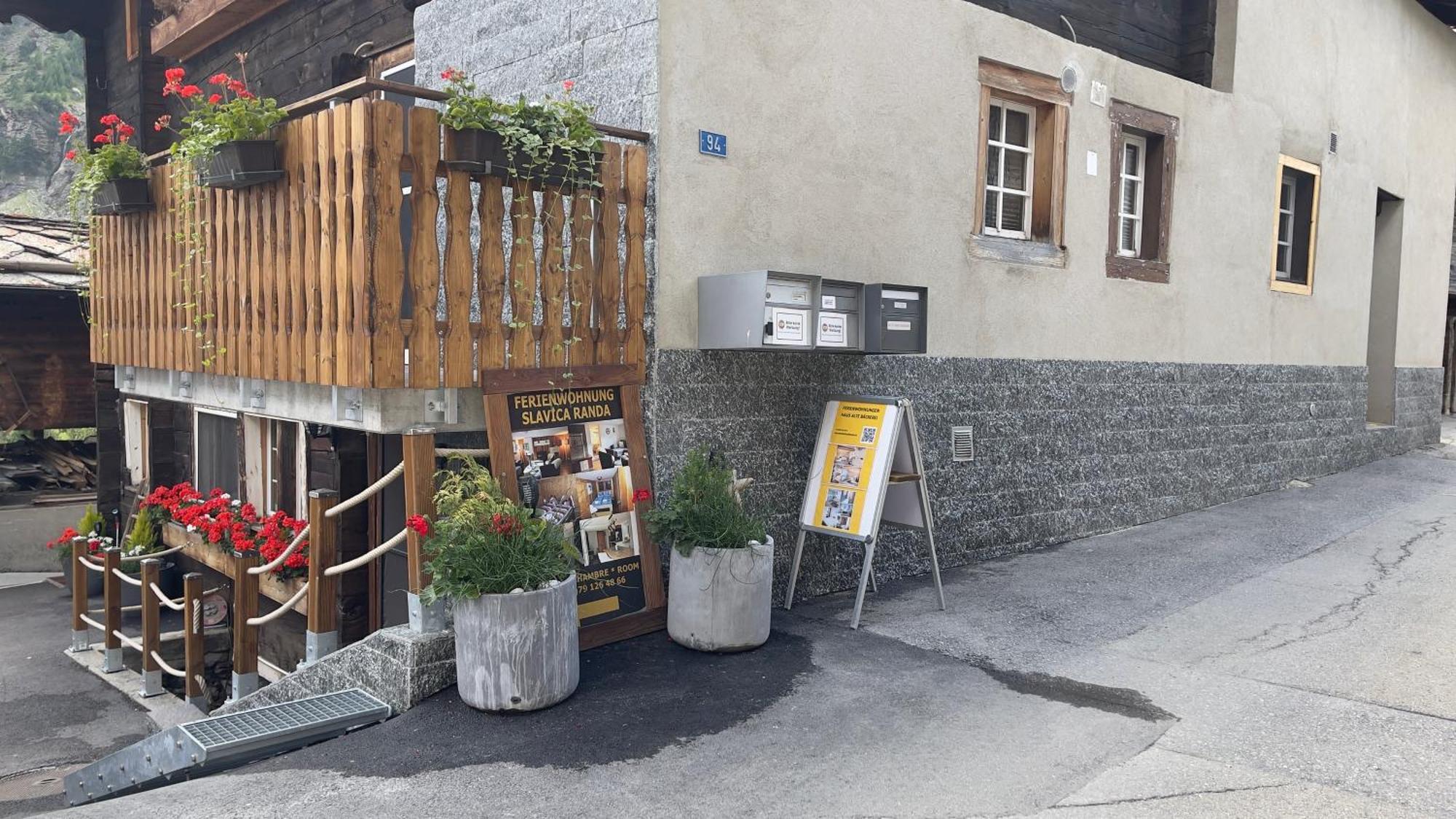 Ferienwohnung Slavica Dorfstrasse 94 Randa Dış mekan fotoğraf